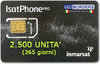 RICARICA 2.500 unità IsatPhone - validità 365 gg.